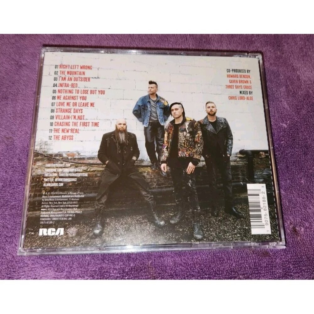 THREE DAYS GRACE cd OUTSIDER - Picture 2 of 3
